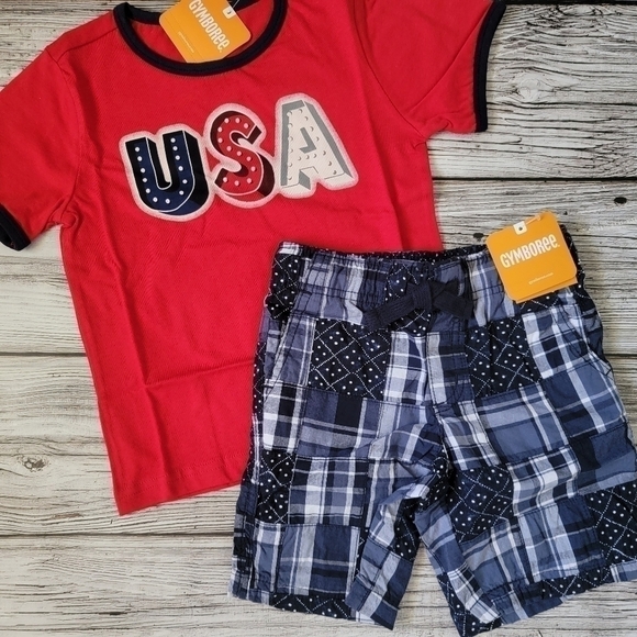 4th of July Outfit Independence Day Patriotic Outfit Gymboree - Picture 7 of 15